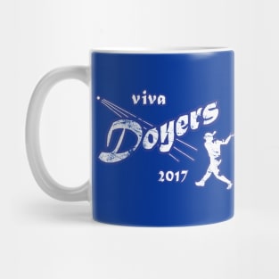 Viva Doyers 2017 Mexican Pride Vintage Los Angeles T-Shirt Mug